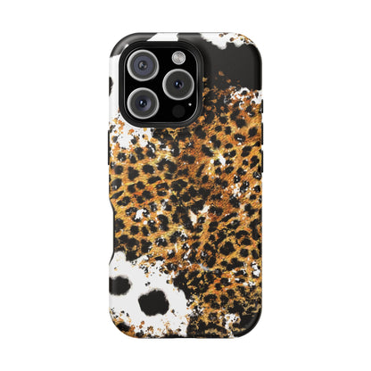 Bold Leopard Ink Splash - MagSafe iPhone Series Case