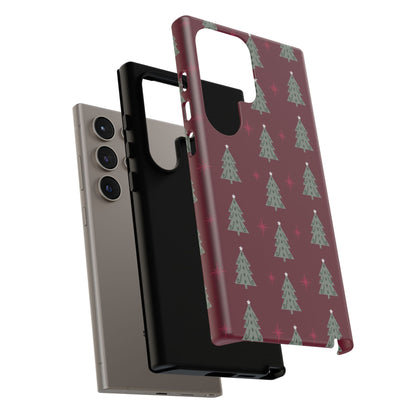 Retro Christmas Tree Pattern – Samsung Galaxy Series Case