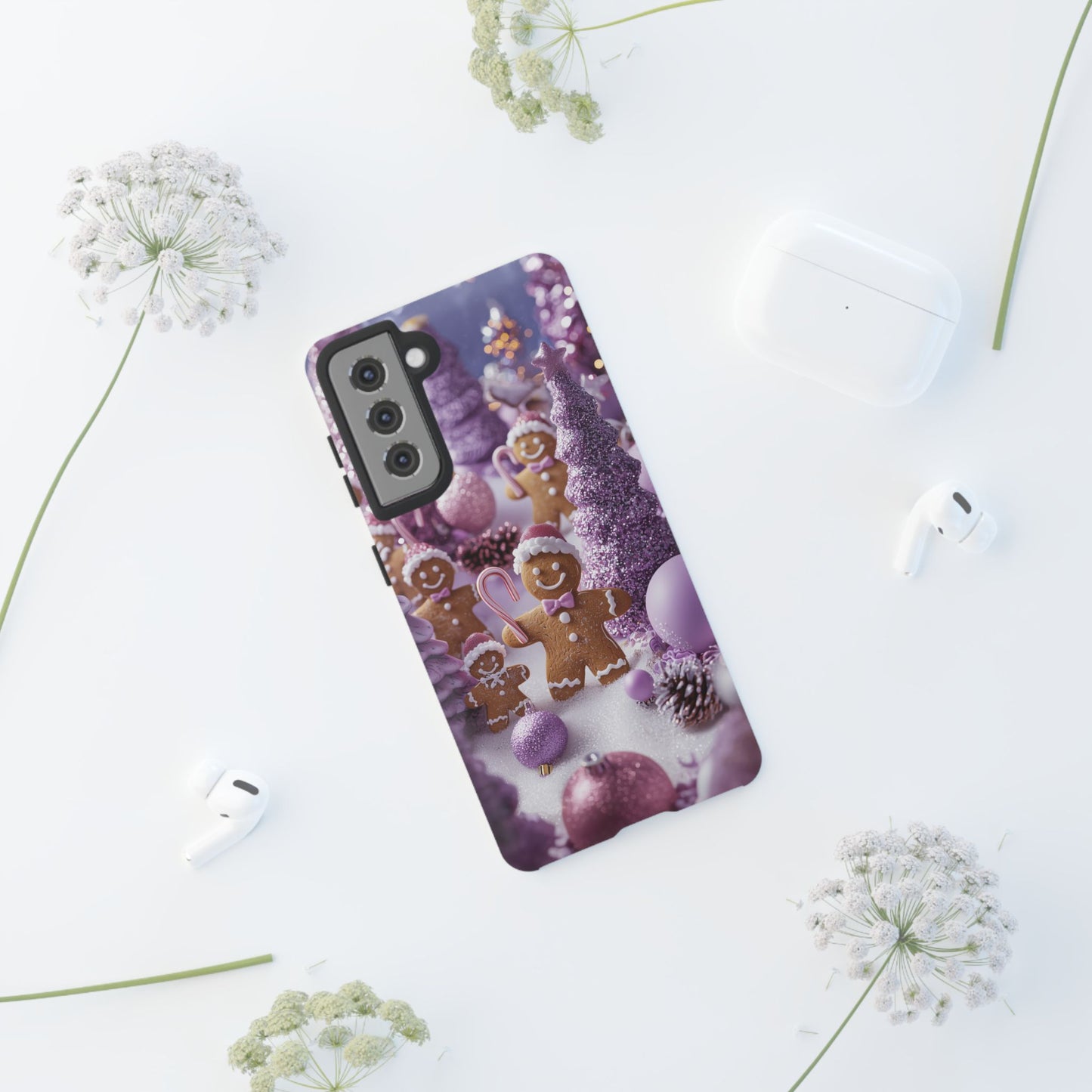 Pink Frosted Gingerbread Forest - Samsung Galaxy Series Case