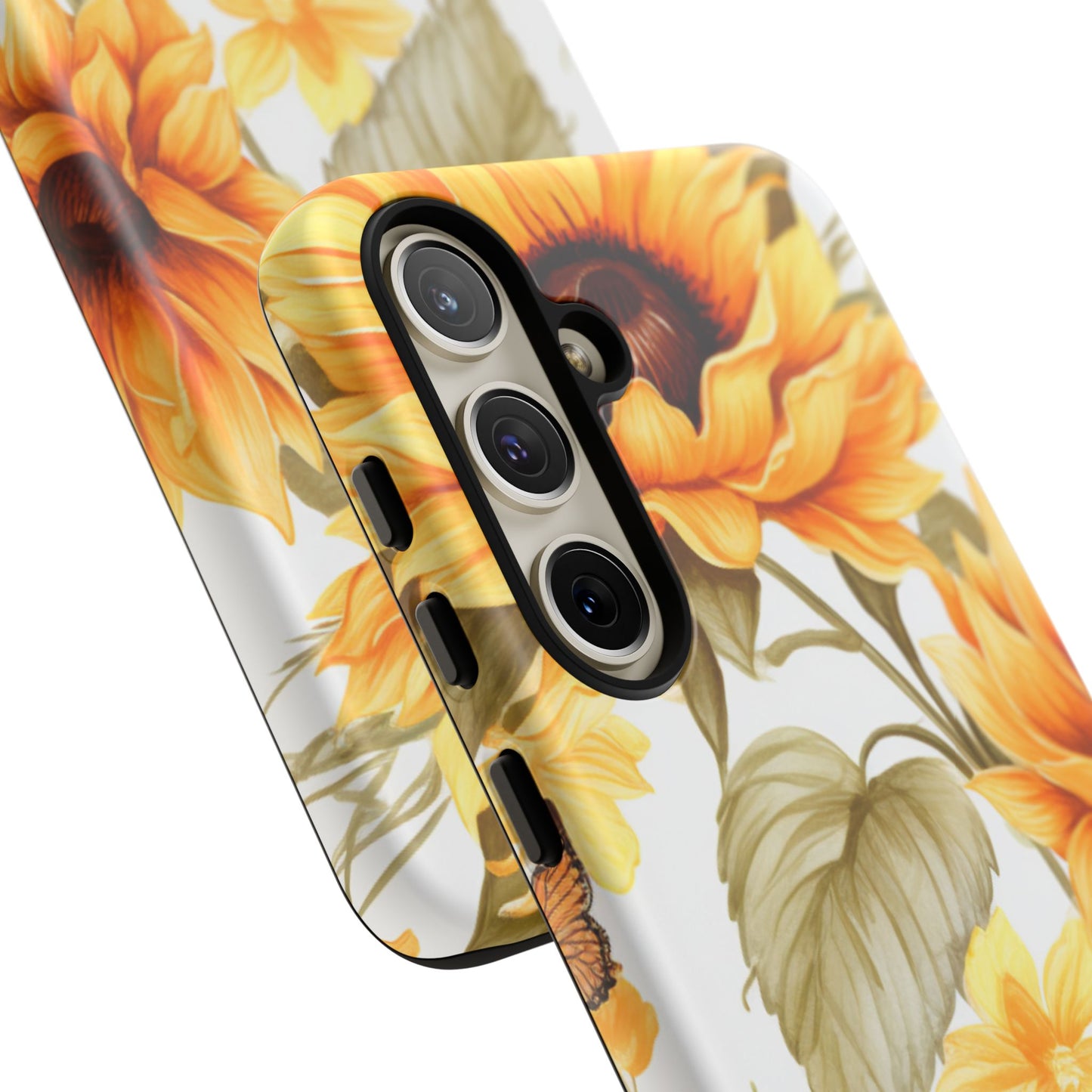 Sunflower & Butterfly Bliss - Samsung Galaxy  Series Case