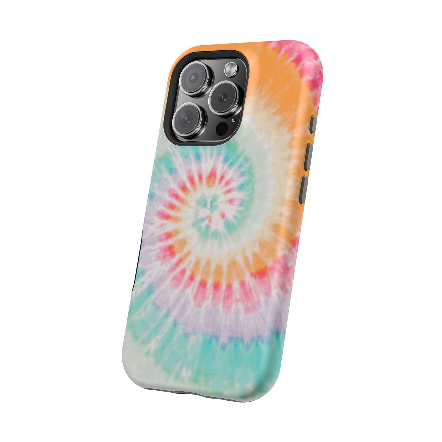 Pastel Tie-Dye MagSafe iPhone Case – Soft Colors & Magnetic Functionality