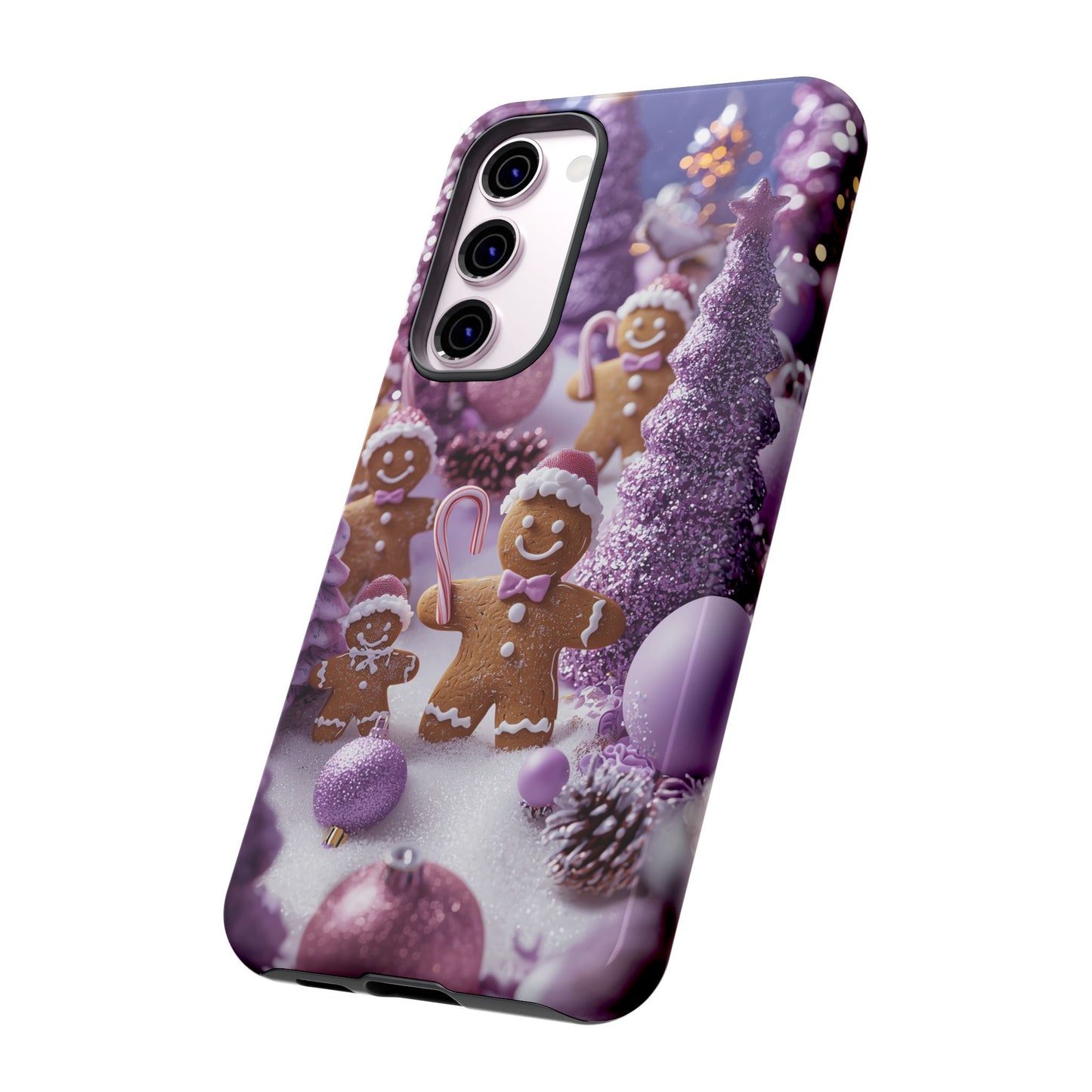 Pink Frosted Gingerbread Forest - Samsung Galaxy Series Case