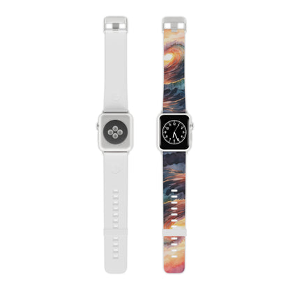 Ocean Sunrise Wave Apple Watch Band