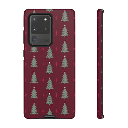 Retro Christmas Tree Pattern – Samsung Galaxy Series Case