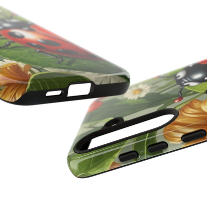 Ladybug Garden Samsung Galaxy Case – Nature-Inspired Design