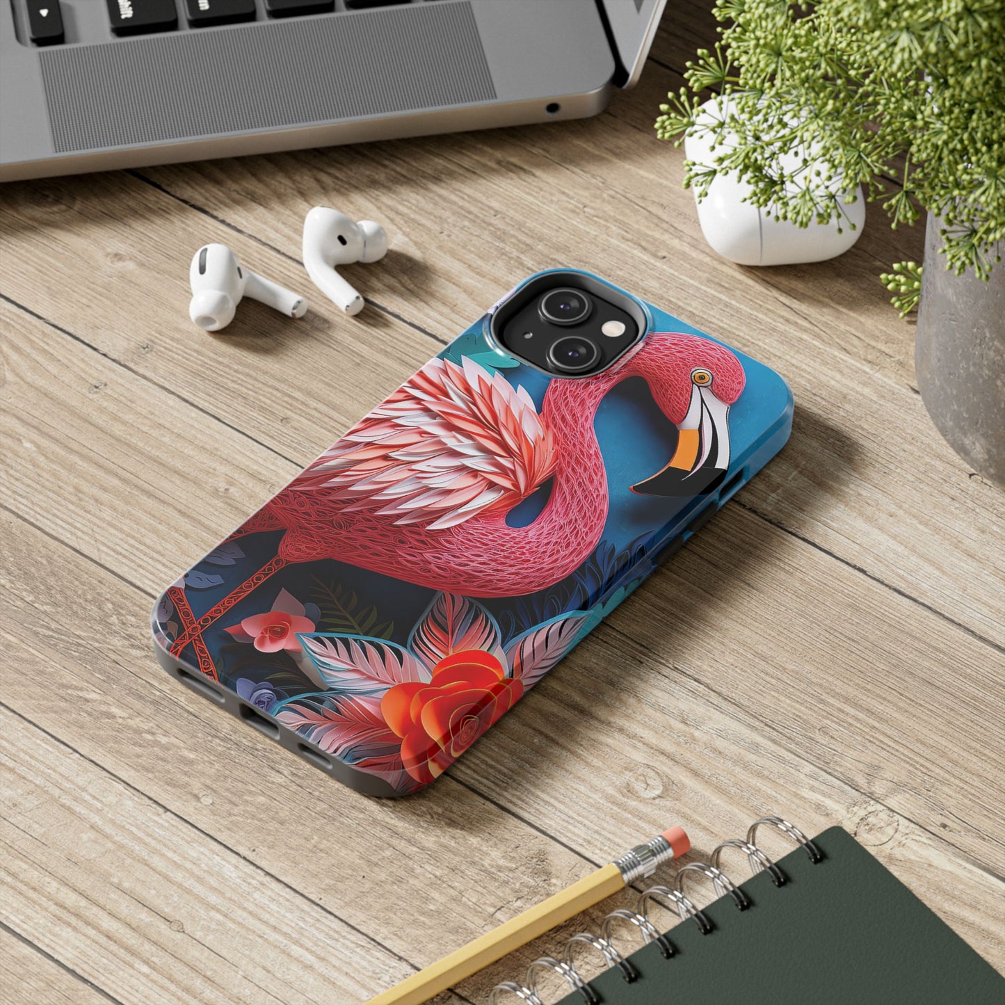 Flamingo Dreams – Bold Tropical iPhone Case