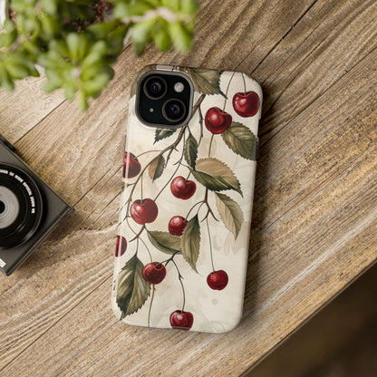 Cherry Delight MagSafe iPhone Case – Freshly Picked Style 🍒✨