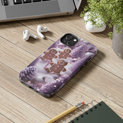 Pastel Christmas Gingerbread Wonderland - iPhone Series Case