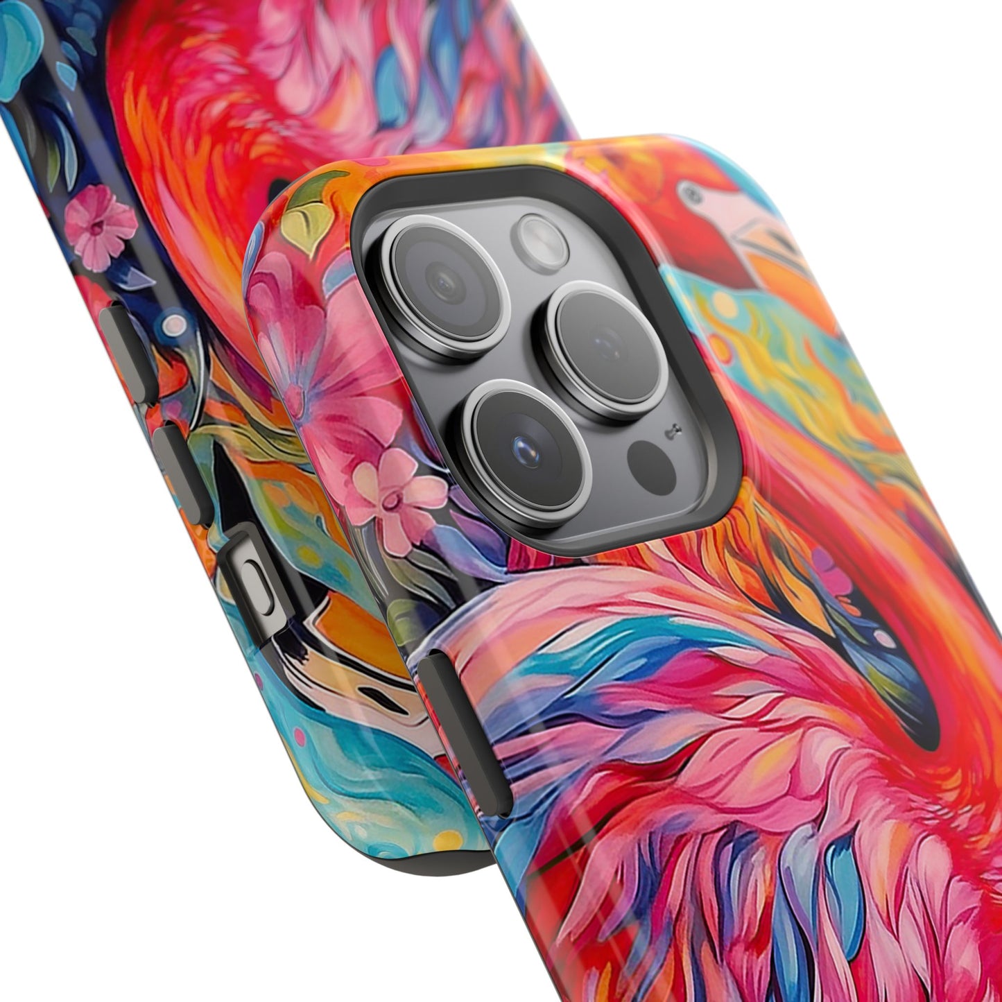 Flamingo Fiesta – Vibrant Flamingo MagSafe iPhone Cases