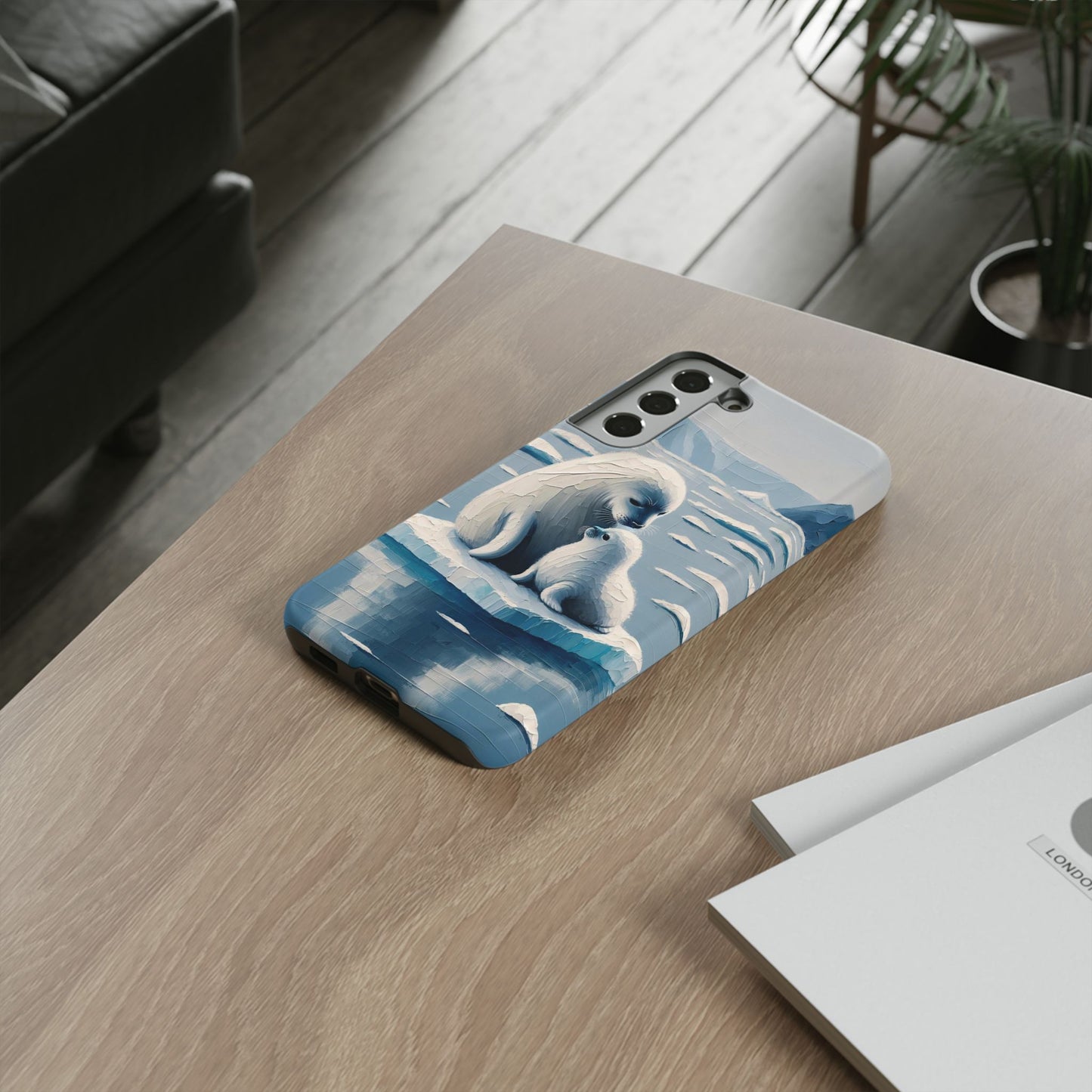 Arctic Serenity Seal iPhone Case