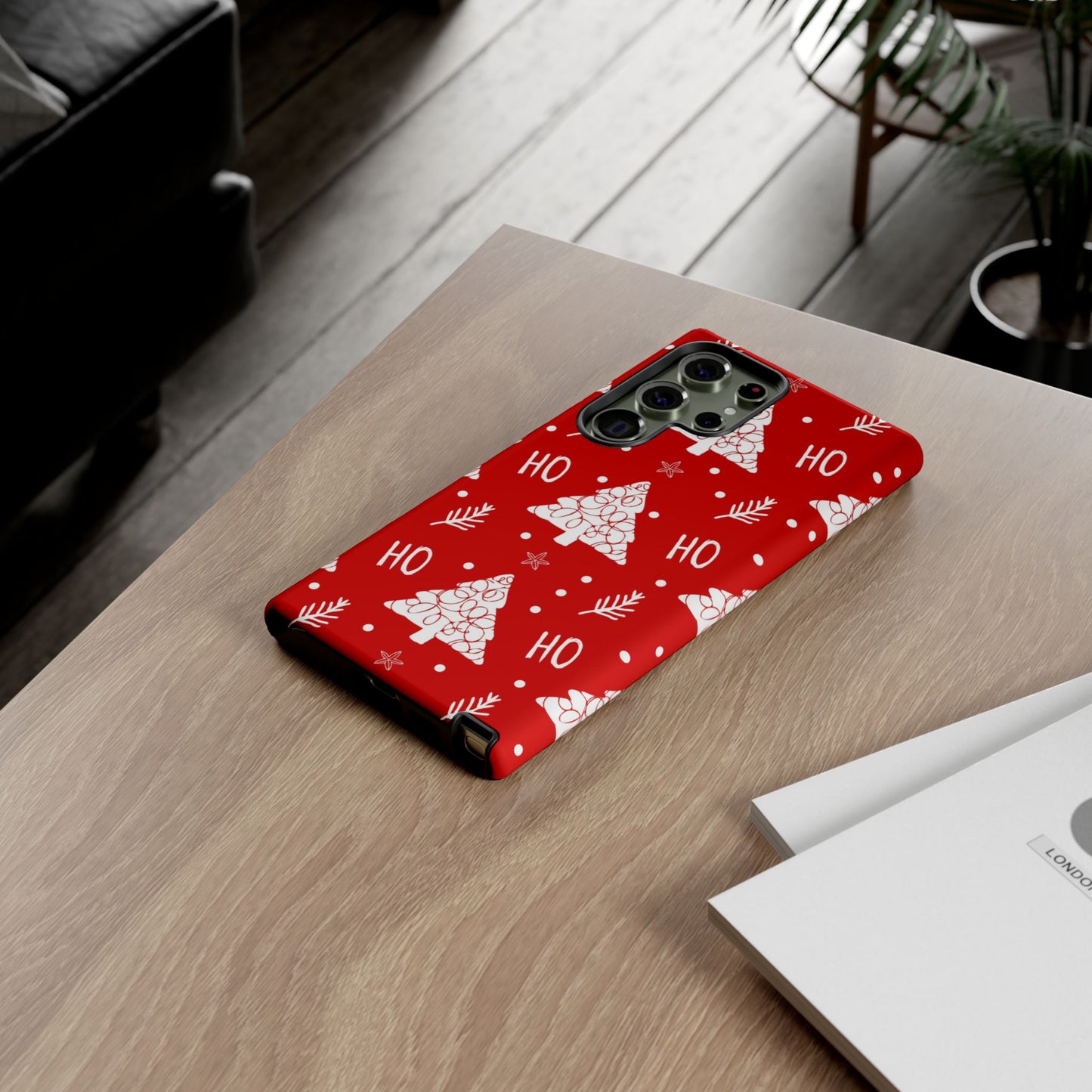 Samsung Galaxy Case: Ho Ho Ho – Christmas Tree Wonderland