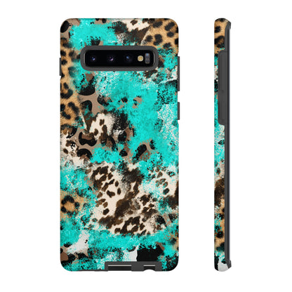 Aqua Splash Leopard - Samsung Galaxy Series Case