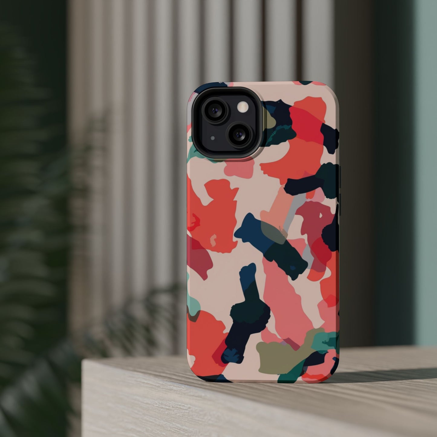 Modern Earthy Camo Abstract – MagSafe iPhone Case