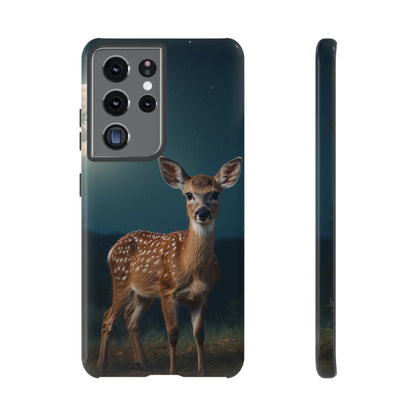 Samsung Galaxy Case – Mystic Fawn Under the Moonlit Sky