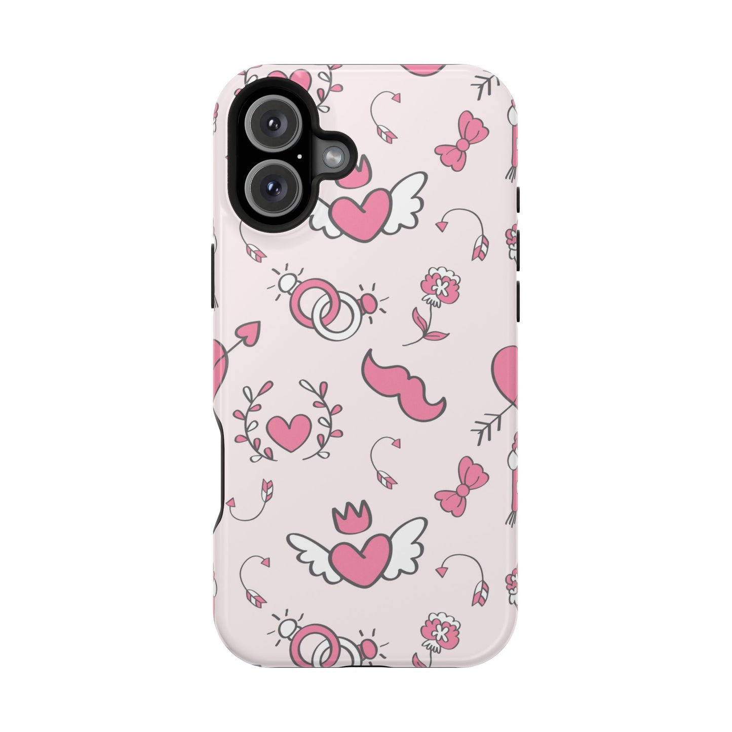 Pink Love Icons MagSafe Case