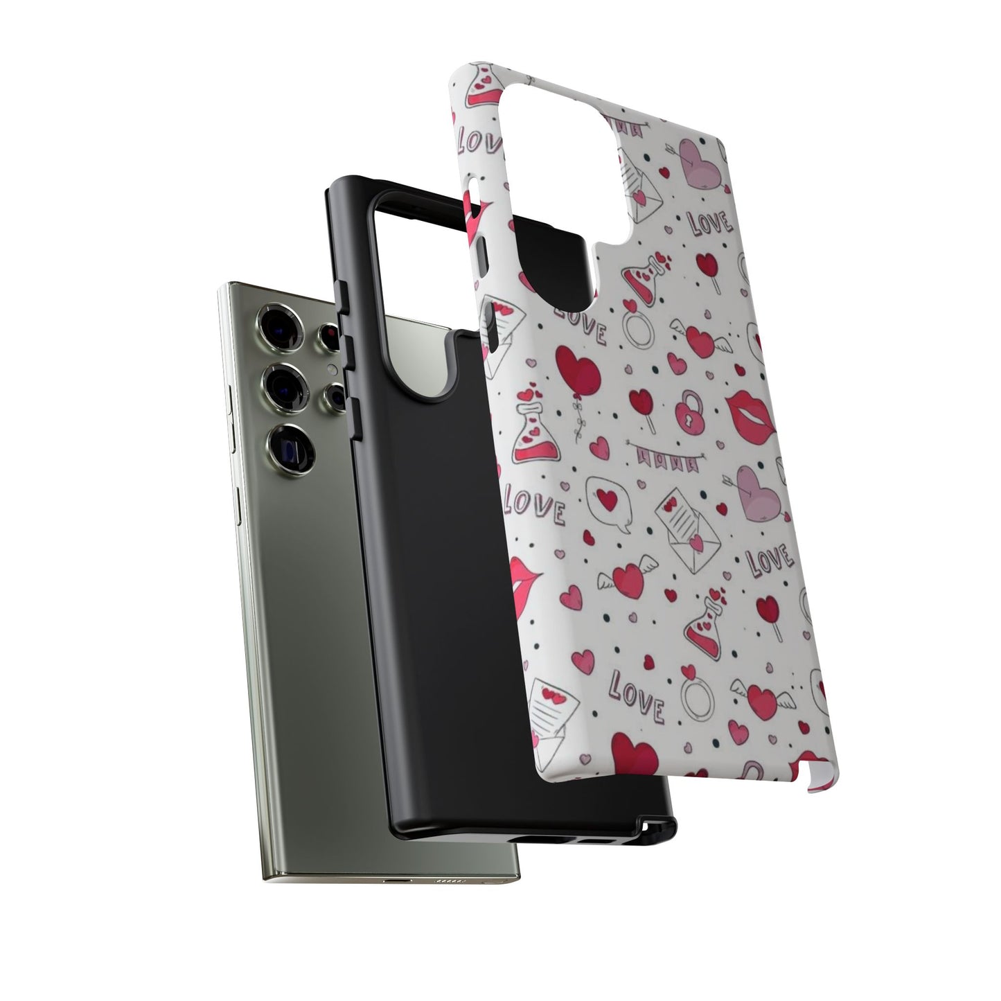 Samsung Galaxy Case: Romantic Love-Inspired Icons Case