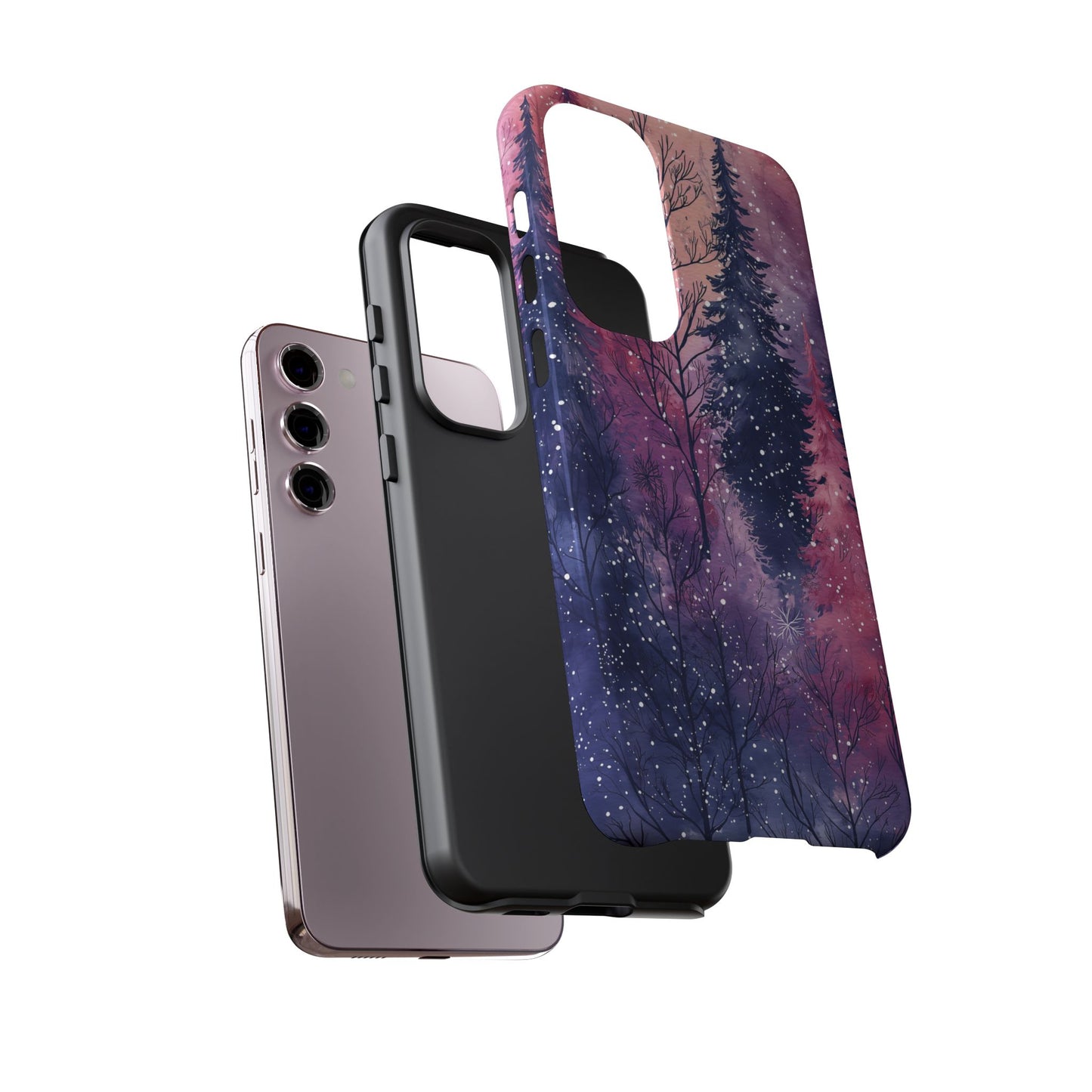 Sunset Snow Forest - Samsung Galaxy Series Case