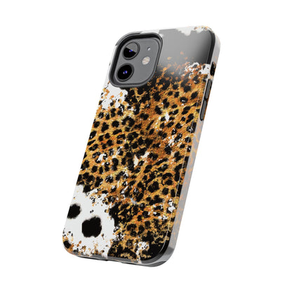 Bold Leopard Ink Splash - iPhone Series Case