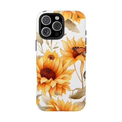 Sunflower & Monarch Garden - iPhone Series Case