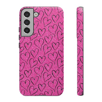 Heartfelt Glam Samsung Galaxy Case