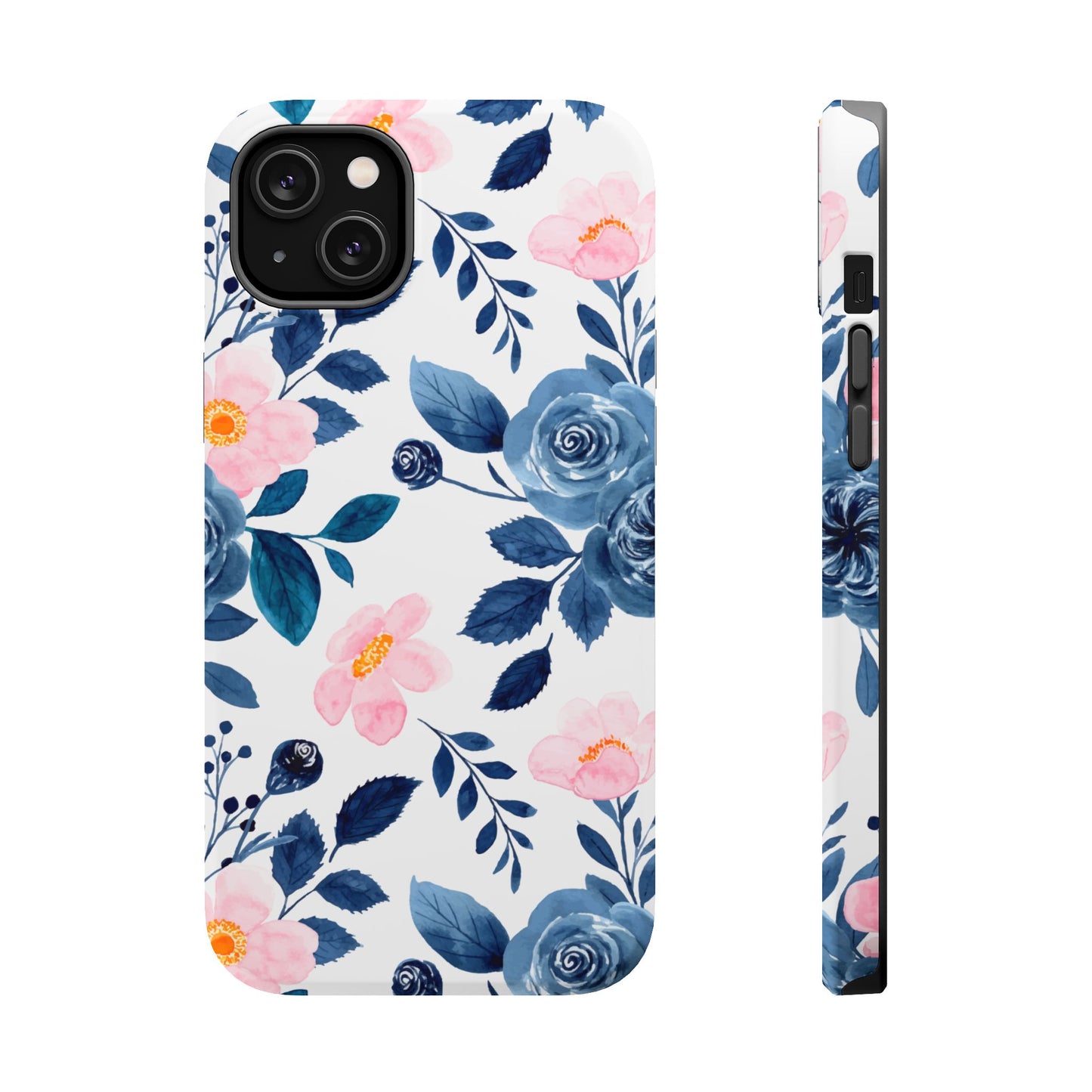 Pastel Garden Charm – MagSafe Case with Soft Watercolor Floral Print