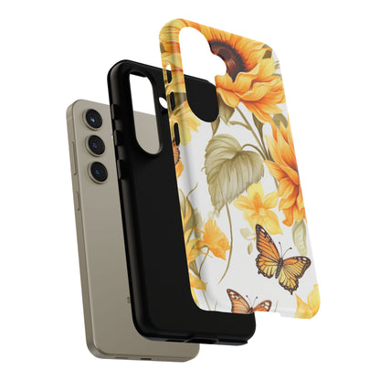 Sunflower & Butterfly Bliss - Samsung Galaxy  Series Case