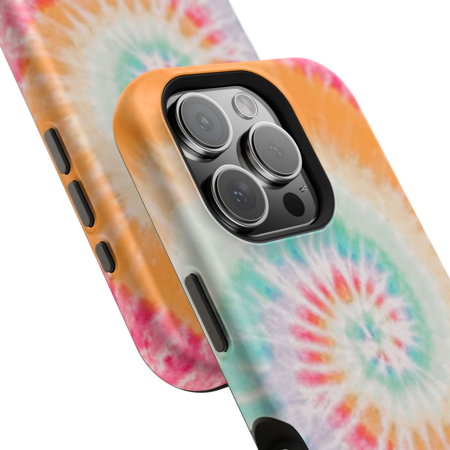 Pastel Tie-Dye MagSafe iPhone Case – Soft Colors & Magnetic Functionality