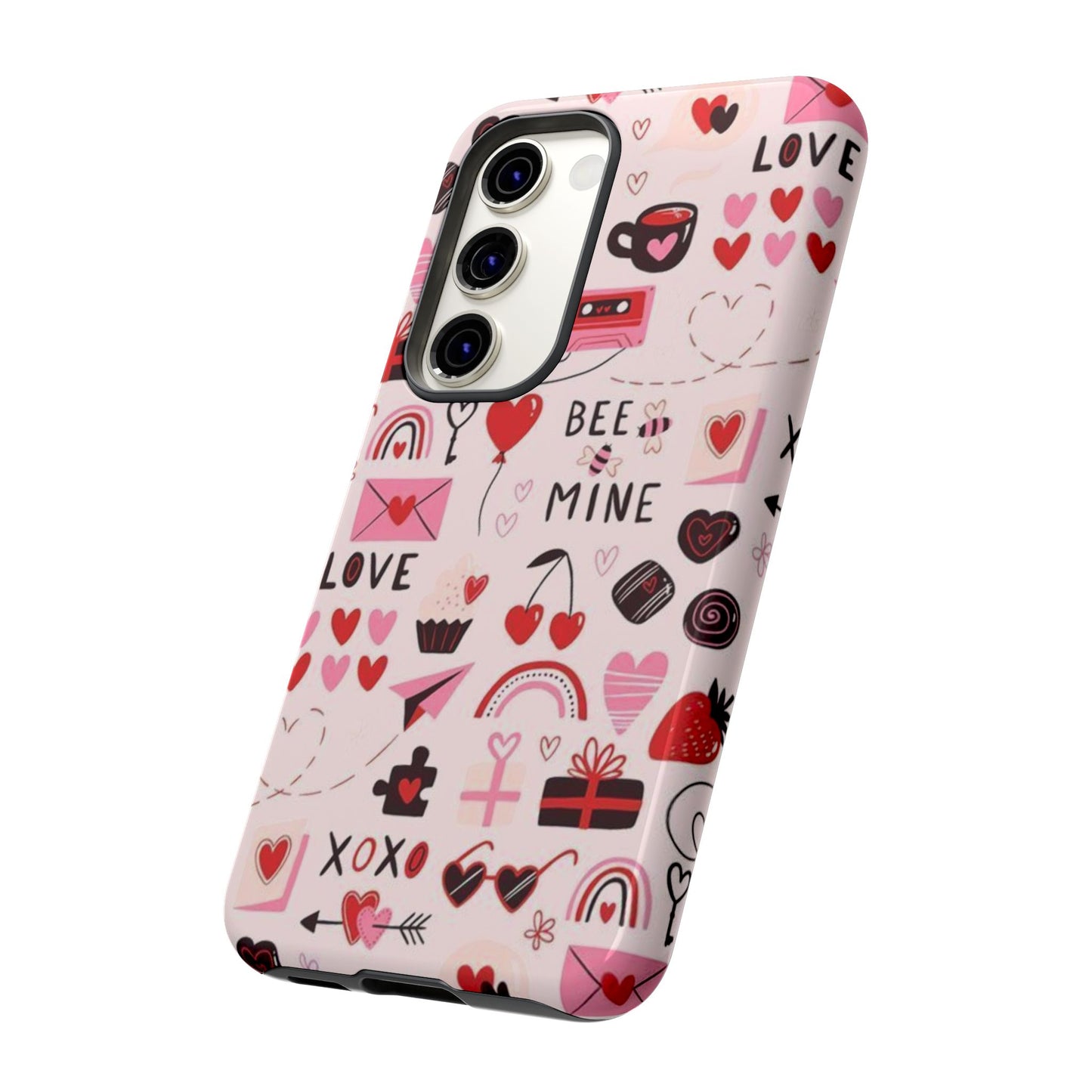 Samsung Galaxy Case: Bee Mine Love Doodles