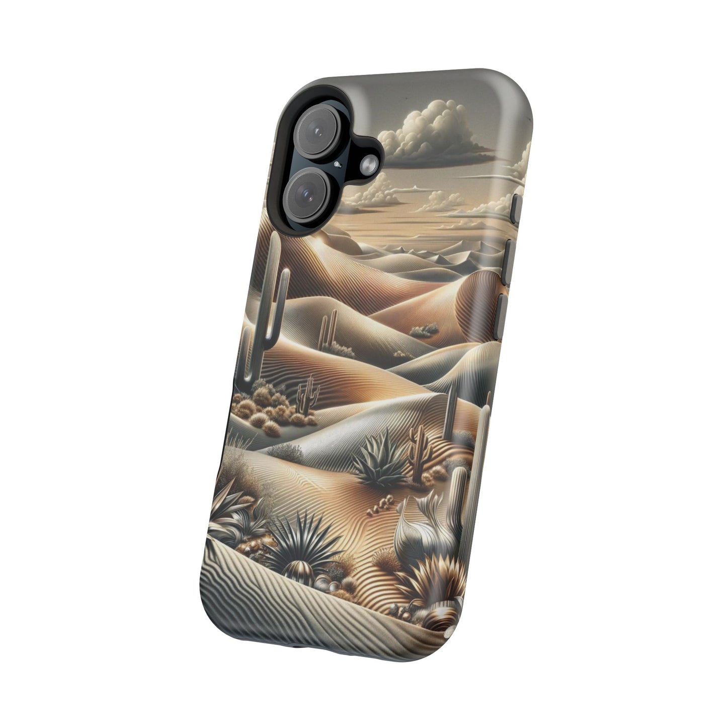 Heavy Metal Cactus iPhone Case