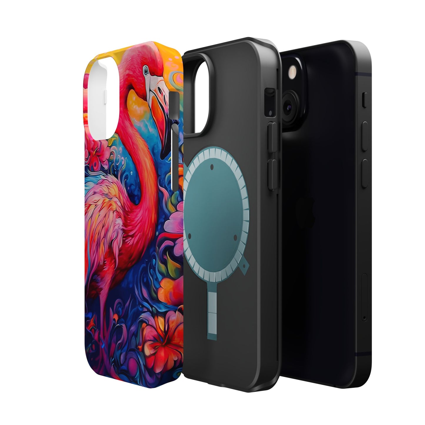 Flamingo Radiance – MagSafe iPhone Cases