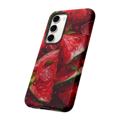 Juicy Watermelon Samsung Galaxy Case – Refreshing Summer Vibes, Dual-Layer Protection