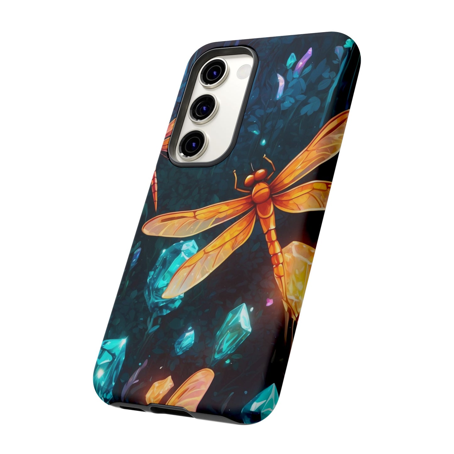 Mystical Dragonflies & Crystals – Samsung Galaxy Series Case