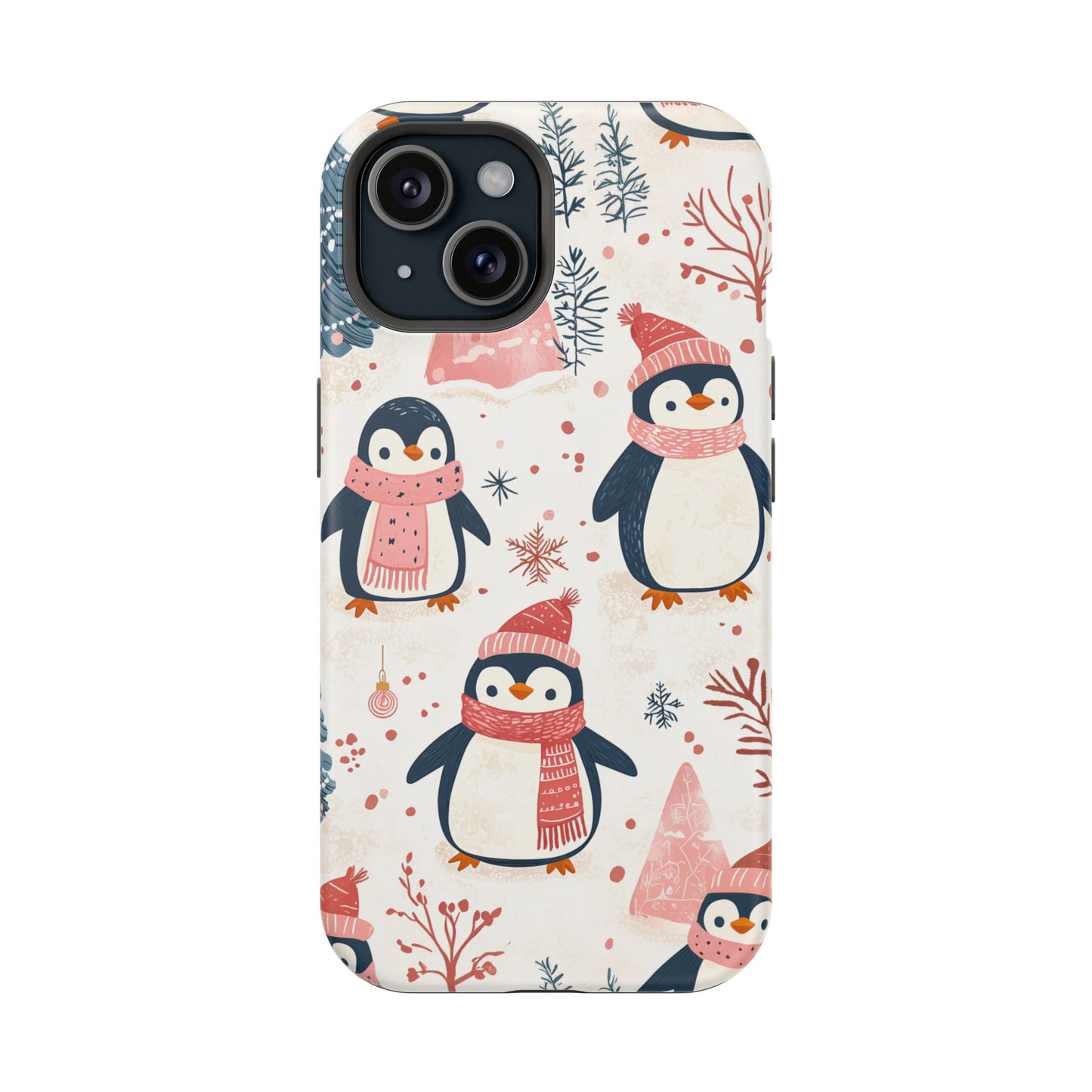 Penguin Paradise – Christmas Cheer MagSafe iPhone Case