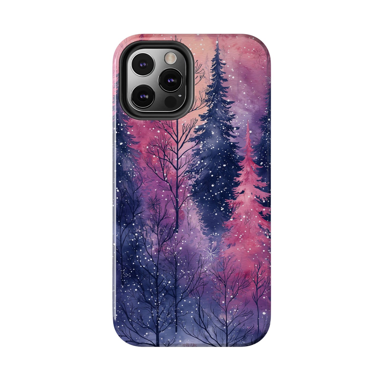 Sunset Snow Forest - iPhone Series Case