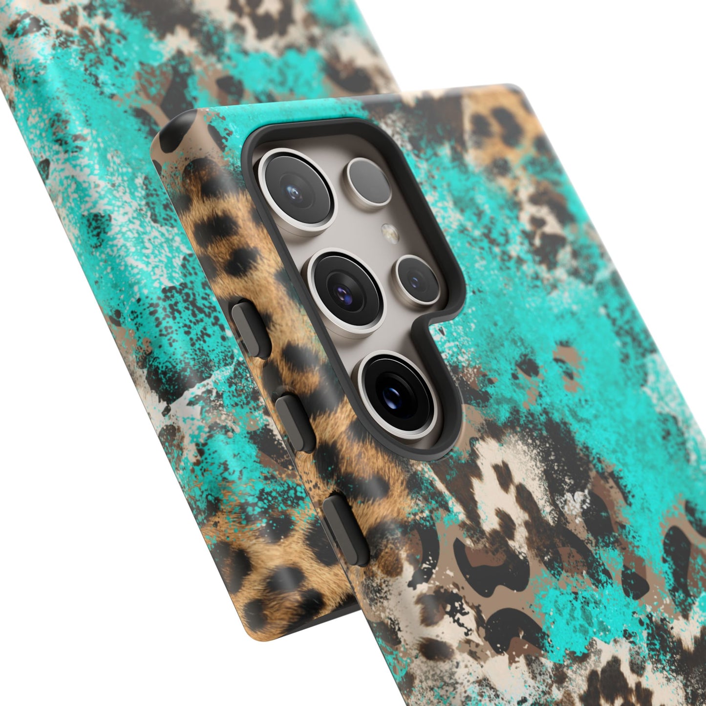 Aqua Splash Leopard - Samsung Galaxy Series Case