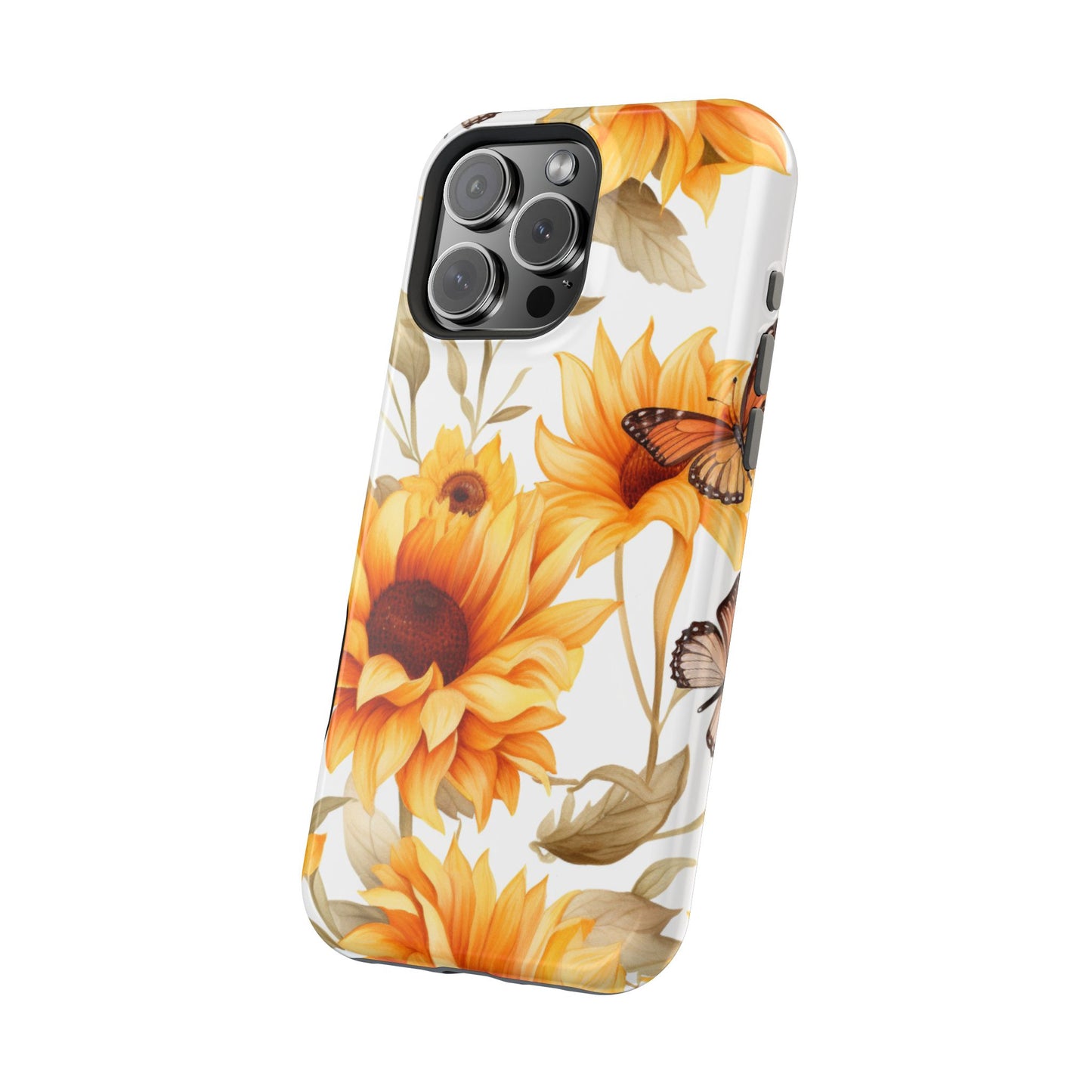 Sunflower & Monarch Garden - MagSafe iPhone Series Case