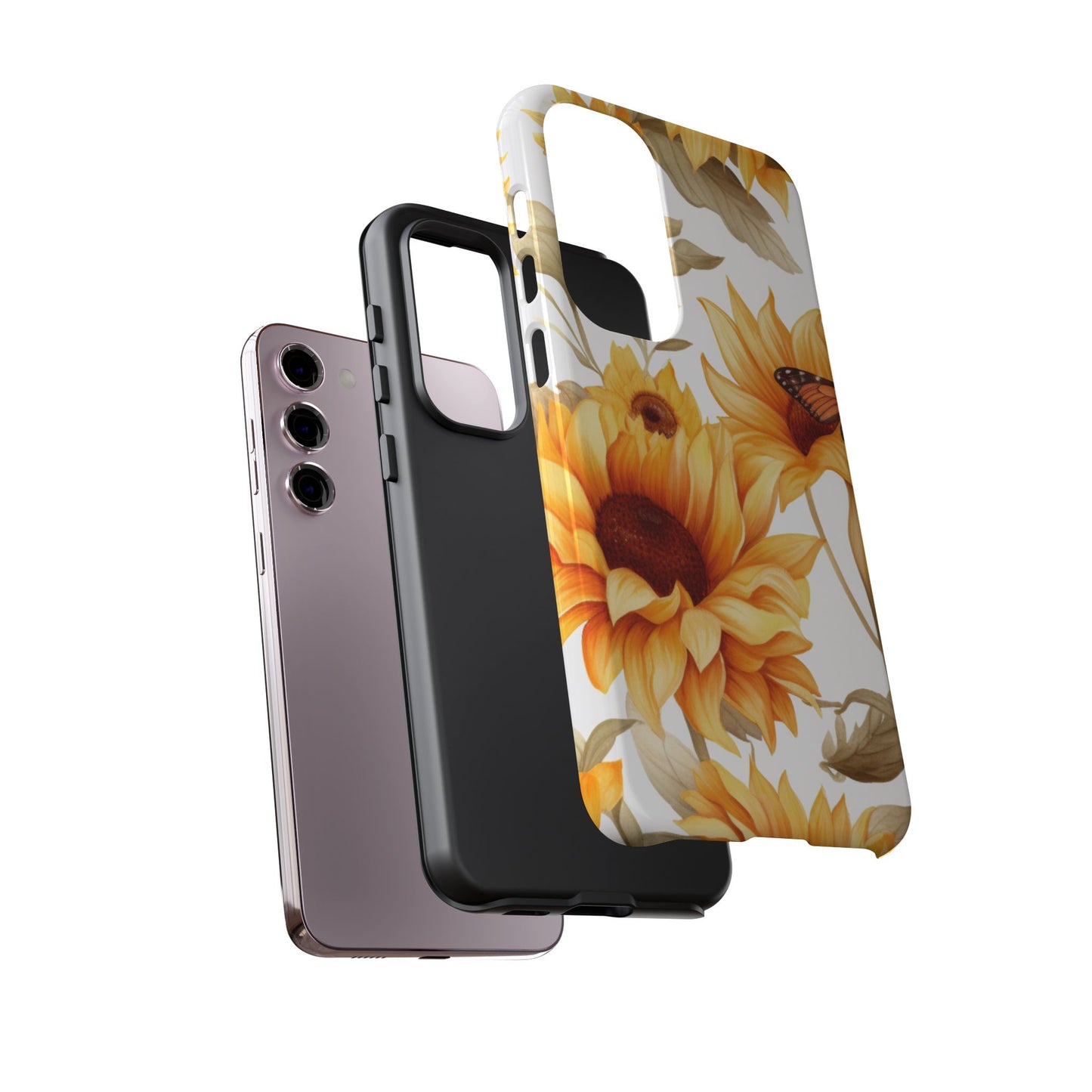 Sunflower & Monarch Garden - Samsung Galaxy Series Case