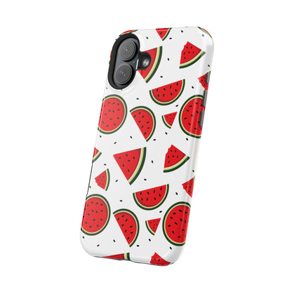 Sweet Watermelon MagSafe iPhone Case – Fresh & Fun Fruit Pattern with Summer Vibes