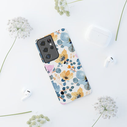 Spring Radiance – Samsung Galaxy Case with Bold Watercolor Florals