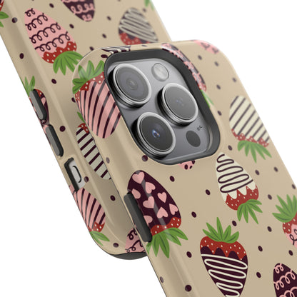 Sweetest Strawberries MagSafe iPhone Case