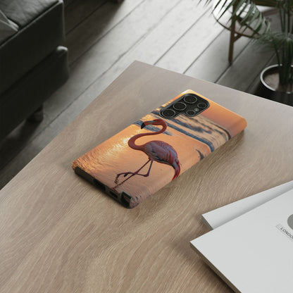 Island Beauty – Flamingo Samsung Galaxy Case