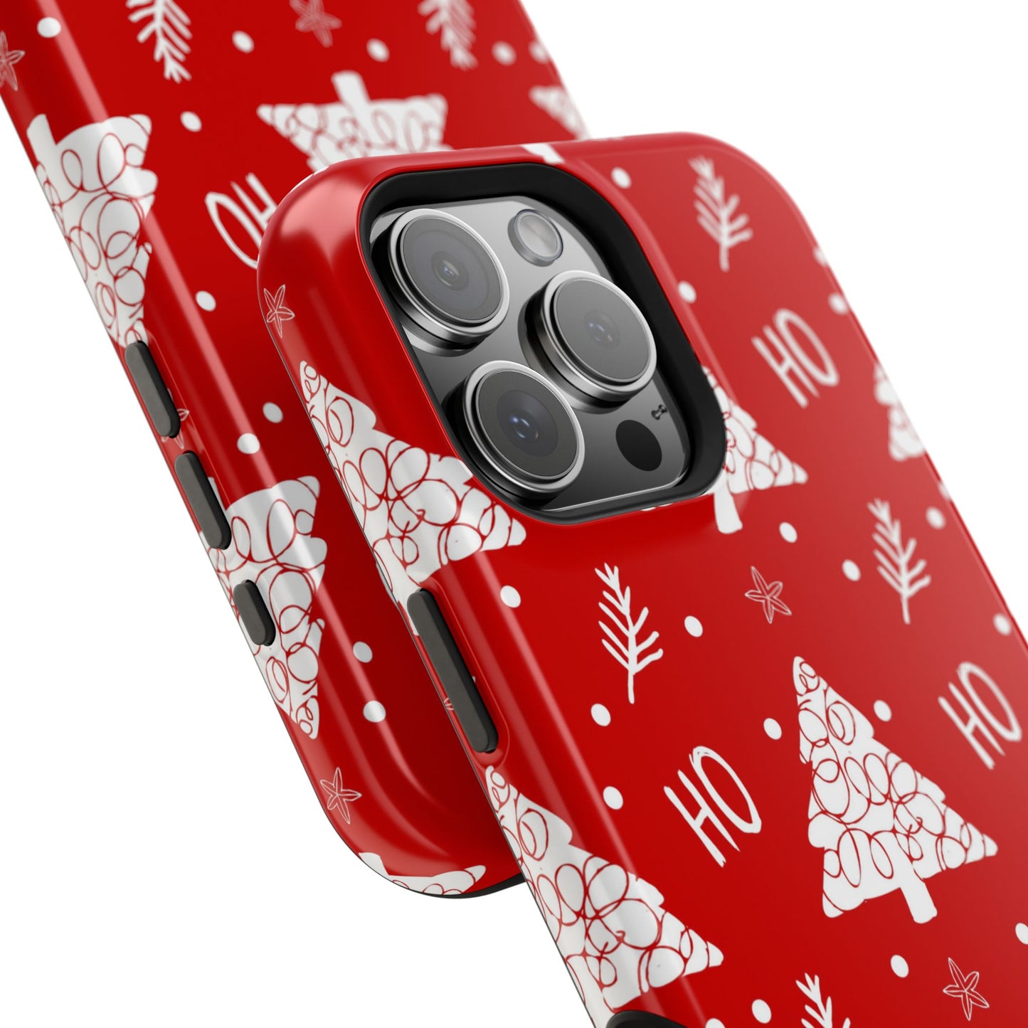 MagSafe iPhone Case: Ho Ho Ho – Christmas Tree Wonderland