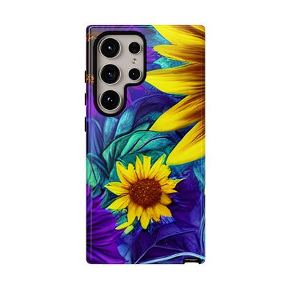 Purple & Gold Sunflower Dream - Samsung Galaxy Series Case