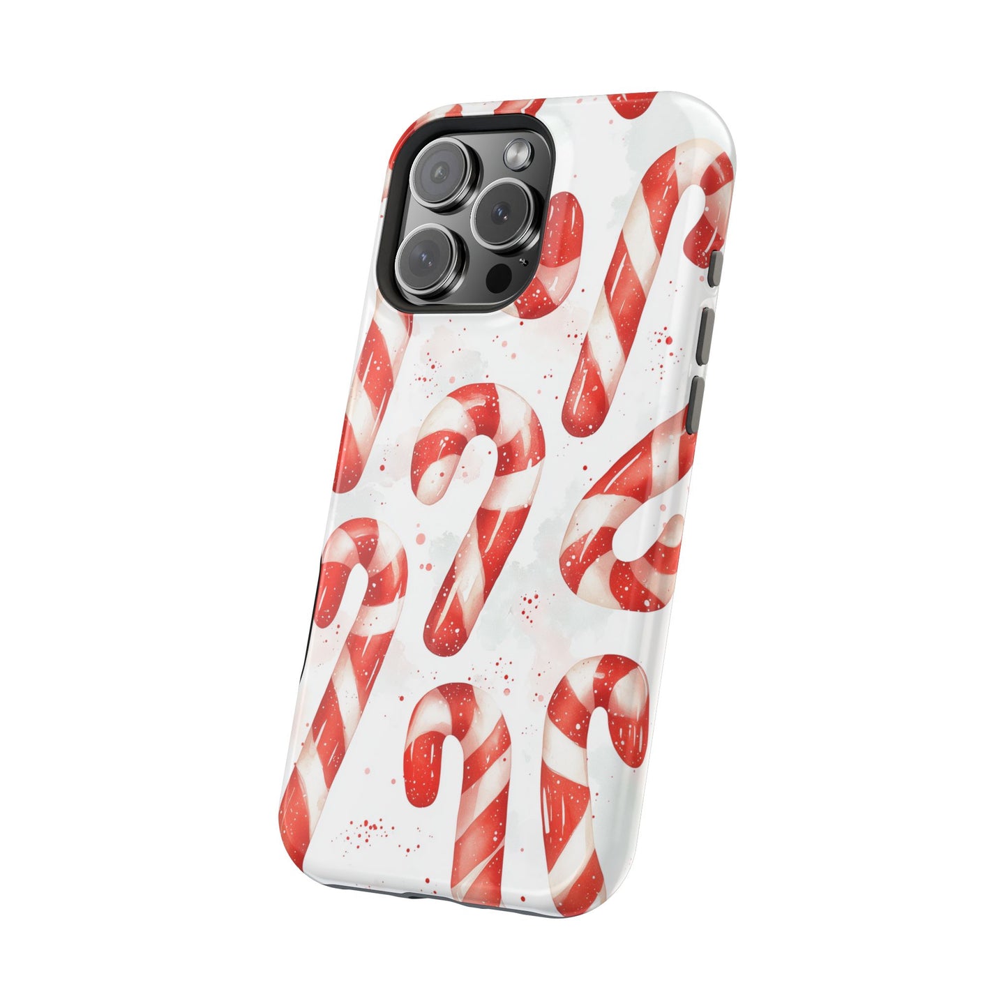 Festive Candy Cane Delight - MagSafe iPhone Series Case