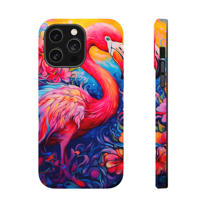 Flamingo Radiance – MagSafe iPhone Cases