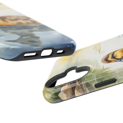 Graceful Duck Reflection – MagSafe iPhone Case