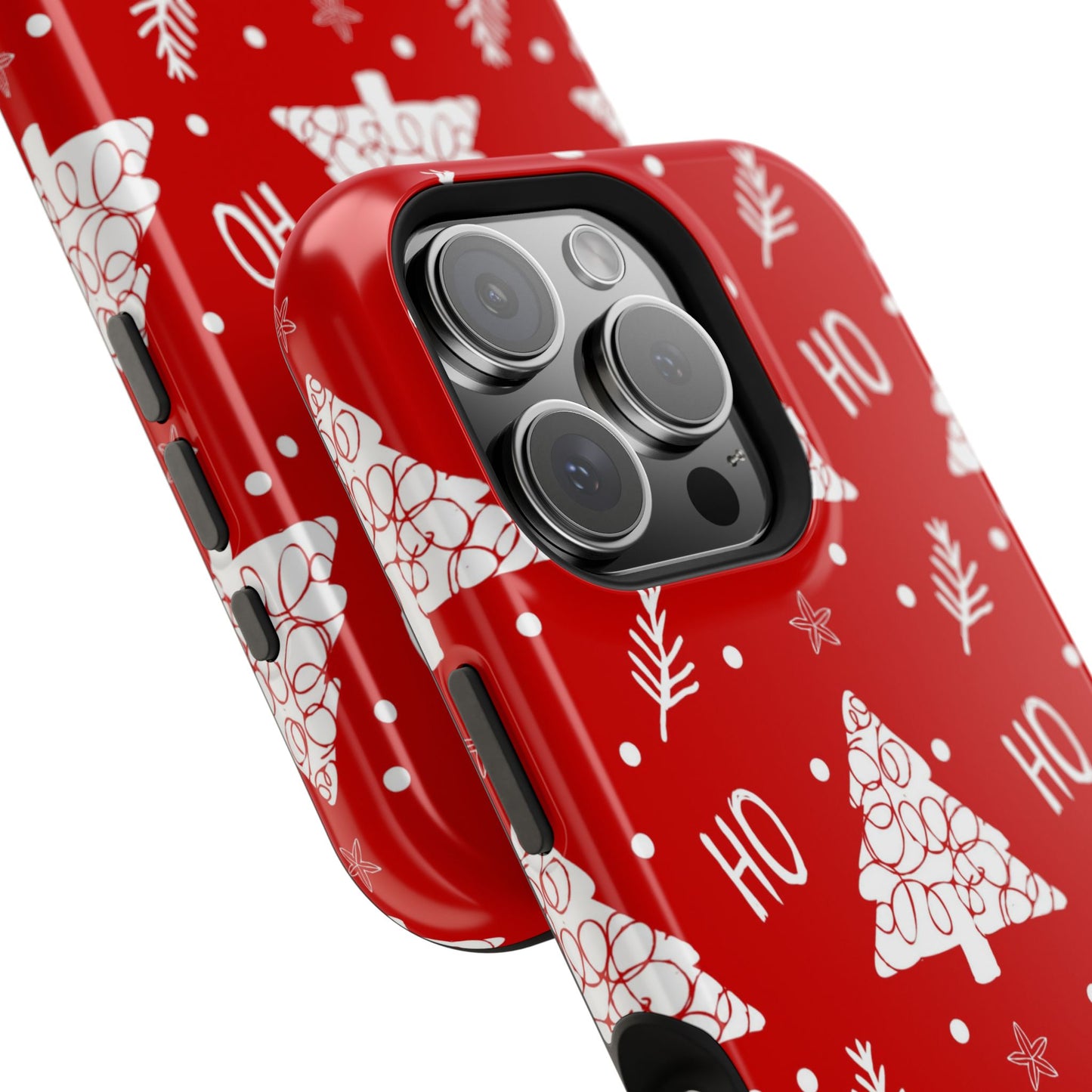 MagSafe iPhone Case: Ho Ho Ho – Christmas Tree Wonderland