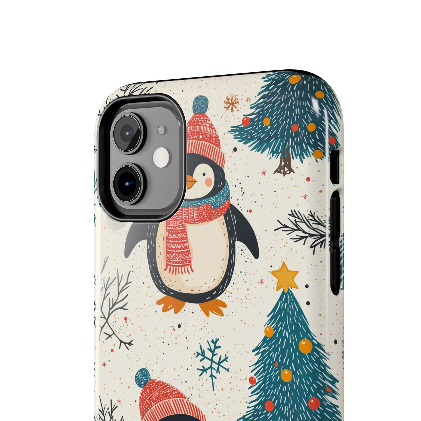 Penguin Wonderland – Snowy Christmas Cheer iPhone Case