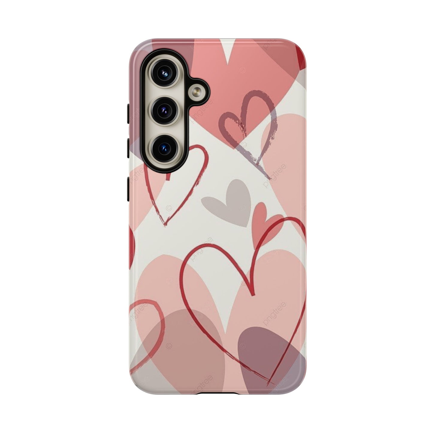 Romantic Red Hearts Samsung Galaxy Case