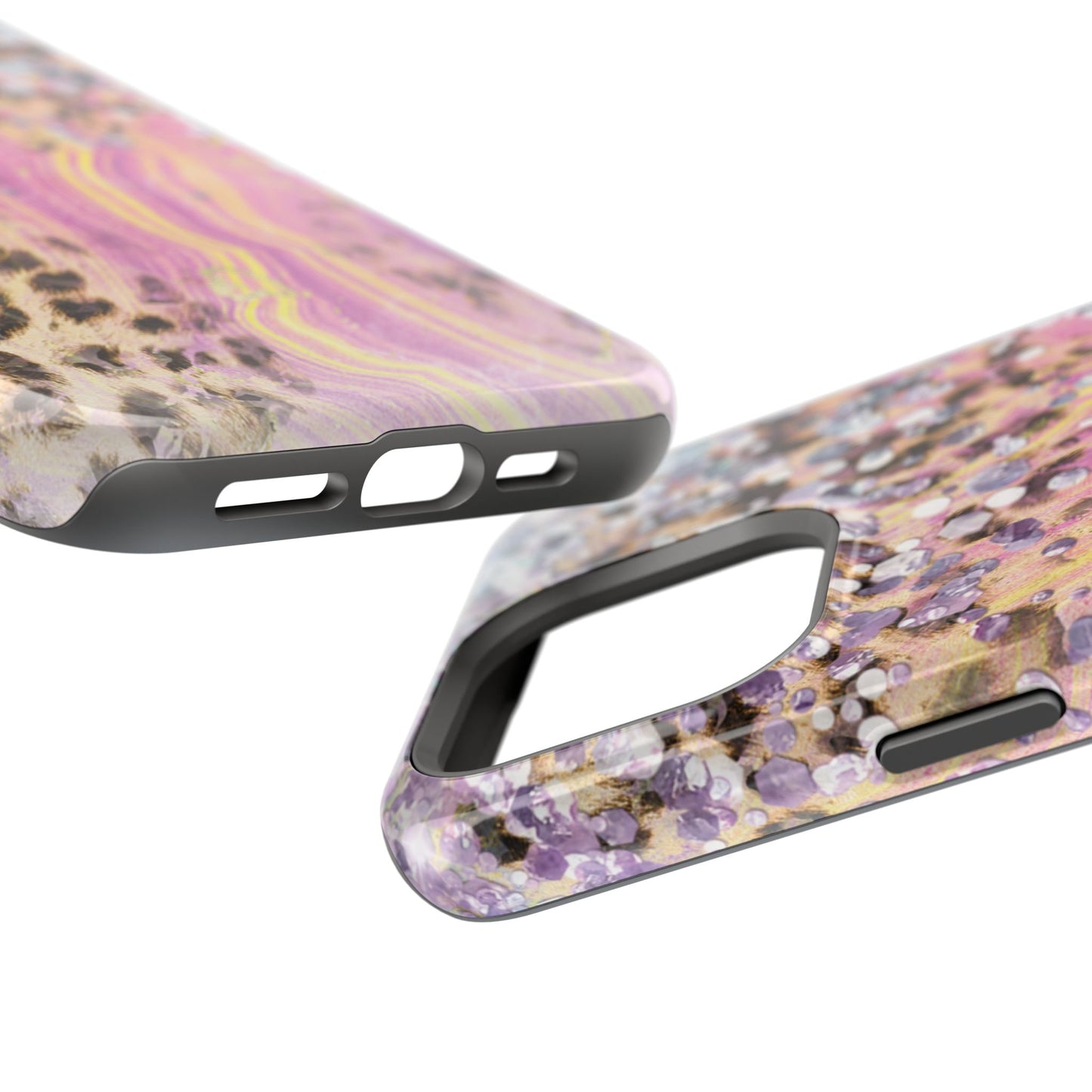 Glitter Glam Leopard – Magsafe iPhone Series Case